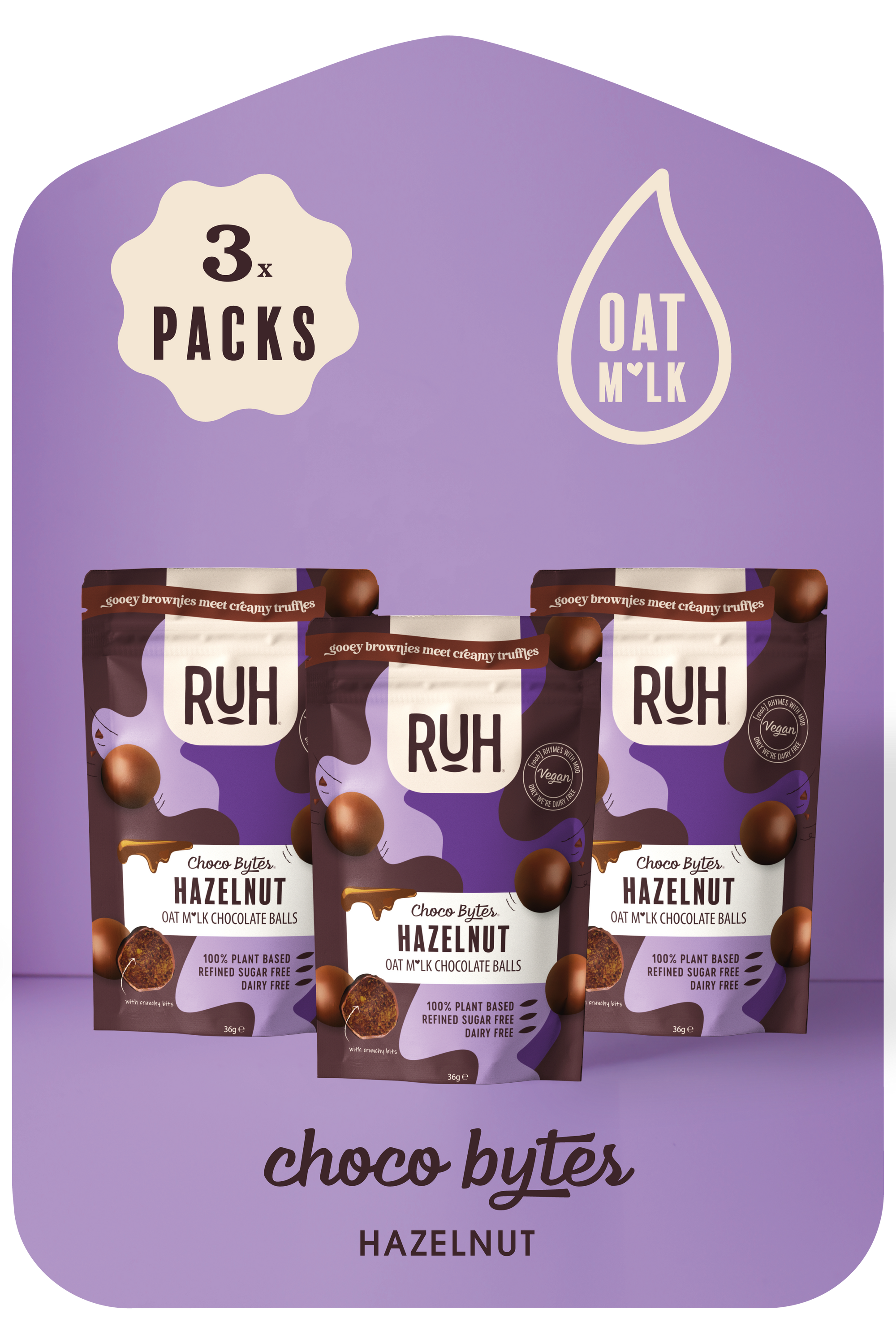Hazelnut - 3 pack
