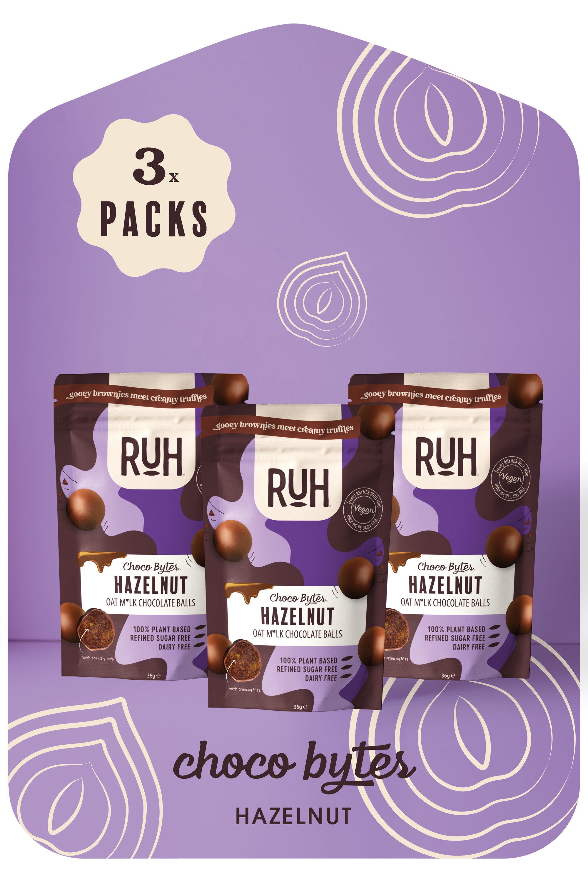 Hazelnut - 3 pack